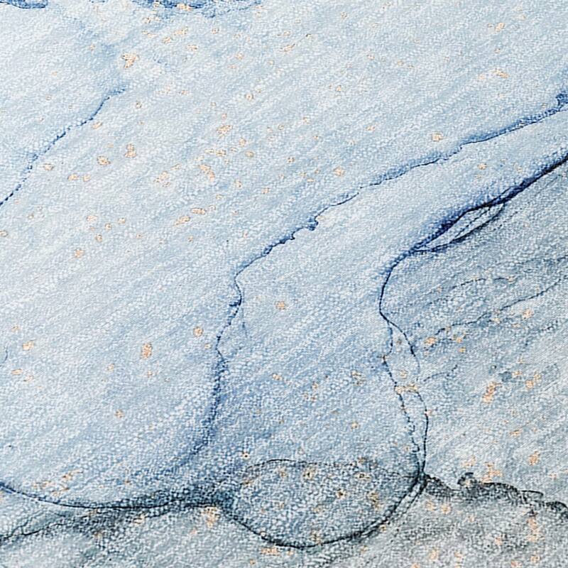 Dava Contemporary Abstract Weather Resistant Versatile Elegance Outdoor Rug