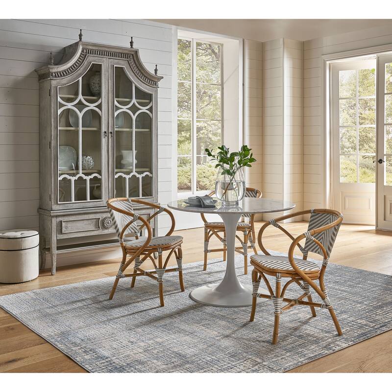 Furniture Classics Reims Cathedral 93" 2-Door Storage Cabinet, Charcoal