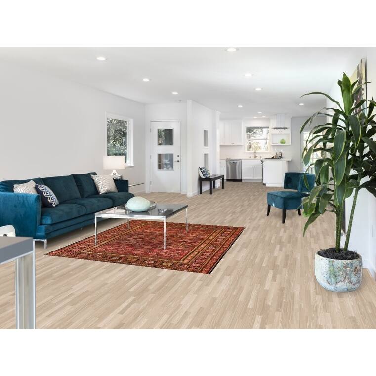 Vegetable Dye Sultanabad Antique Persian Square Wool Carpet - 5'3" x 5'10"