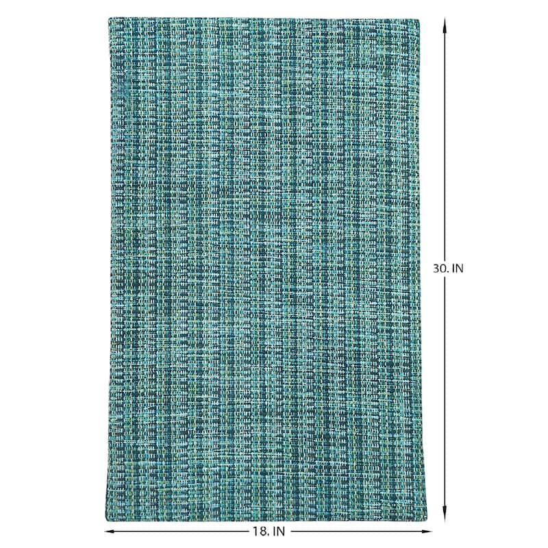 Anti-Fatigue Cotton Woven Cushioned Kitchen Mat Working Mat (18''x30'') - Experience Comfort and Style - 18''x30''