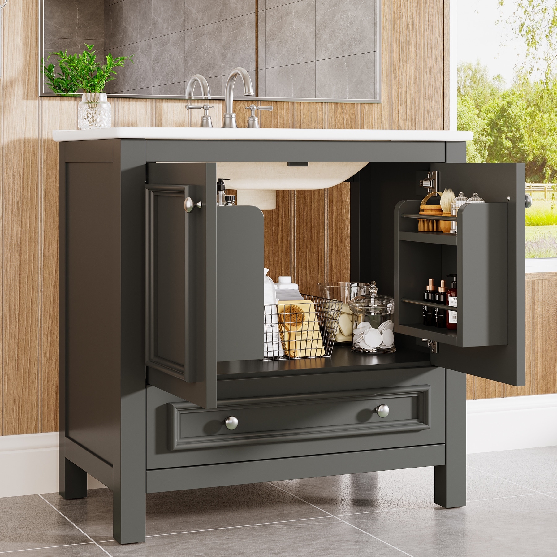Bathroom-Vanity-with-Sink,-