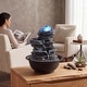 preview thumbnail 37 of 63, Costway Tabletop Water Fountain with Rolling Crystal Ball,