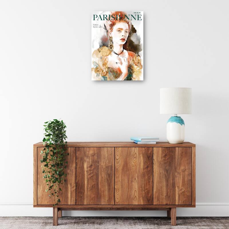 Mode Parisienne Janvier 1965 By Studio Archives Canvas Art Print
