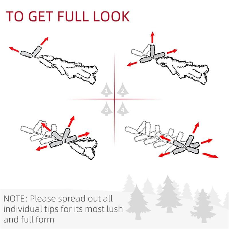 6 Foot Green Artificial Pencil Christmas Tree Unlit 390 Tips Slim Space Saving Plastic Metal Base - Dia 21.75" x 70.75" H