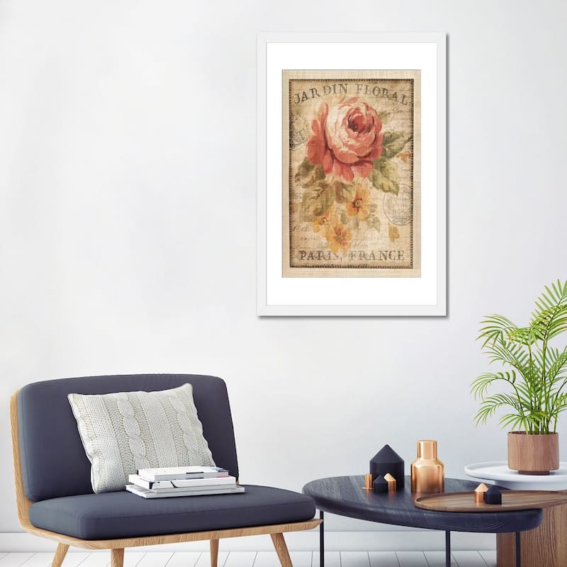 iCanvas "Parisian Flowers II" by Danhui Nai