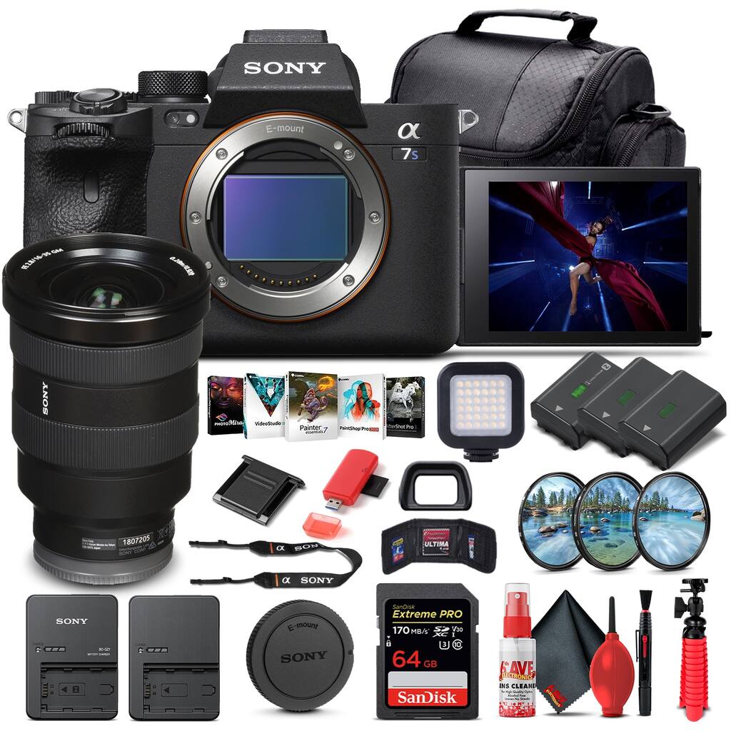 Sony Alpha a7S III Mirrorless Camera W/ Sony FE 16-35mm Lens -