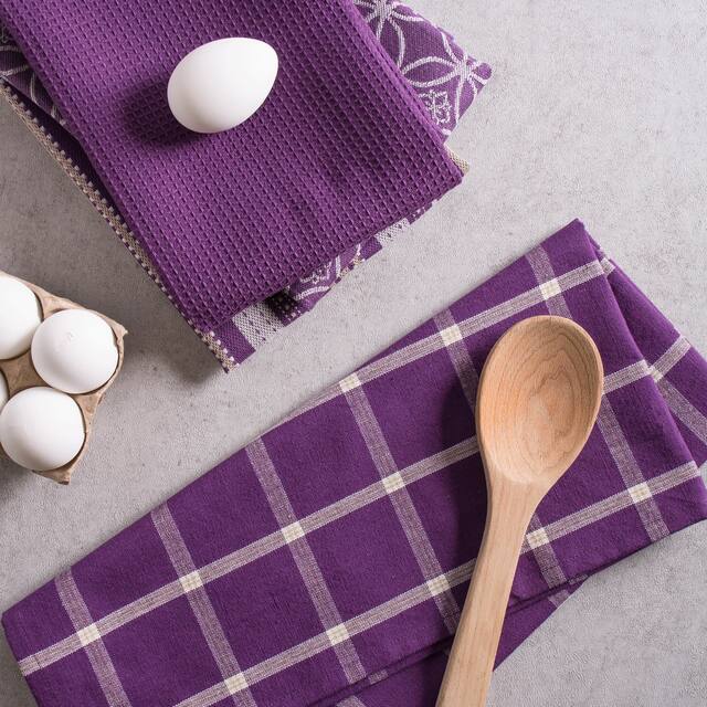 DII Assorted Kitchen Dishtowel & Dishcloths (Set of 5)