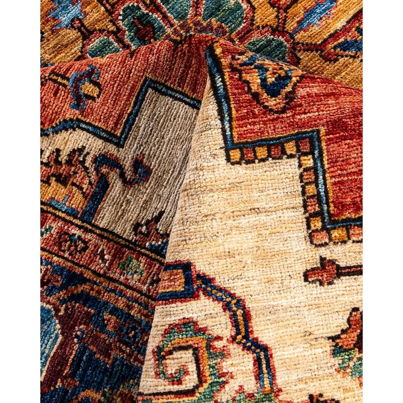 Serapi, One-of-a-Kind Hand-Knotted Area Rug - 5' 10" x 9' 1"