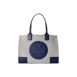 tory burch ella canvas mini tote