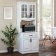 preview thumbnail 1 of 39, Living Skog Galiano 73'' Pantry Kitchen Storage Cabinet White