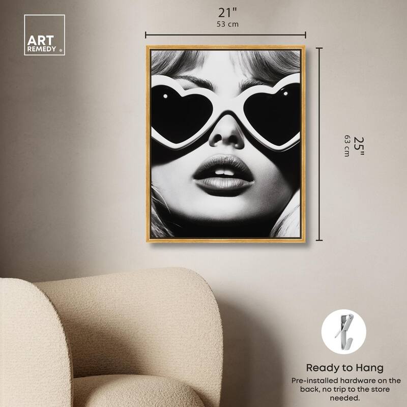 Love Through the Lens Canvas by Art Remedy