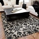preview thumbnail 1 of 2, Delta Classic Jacquard Gray-Black Area Rug