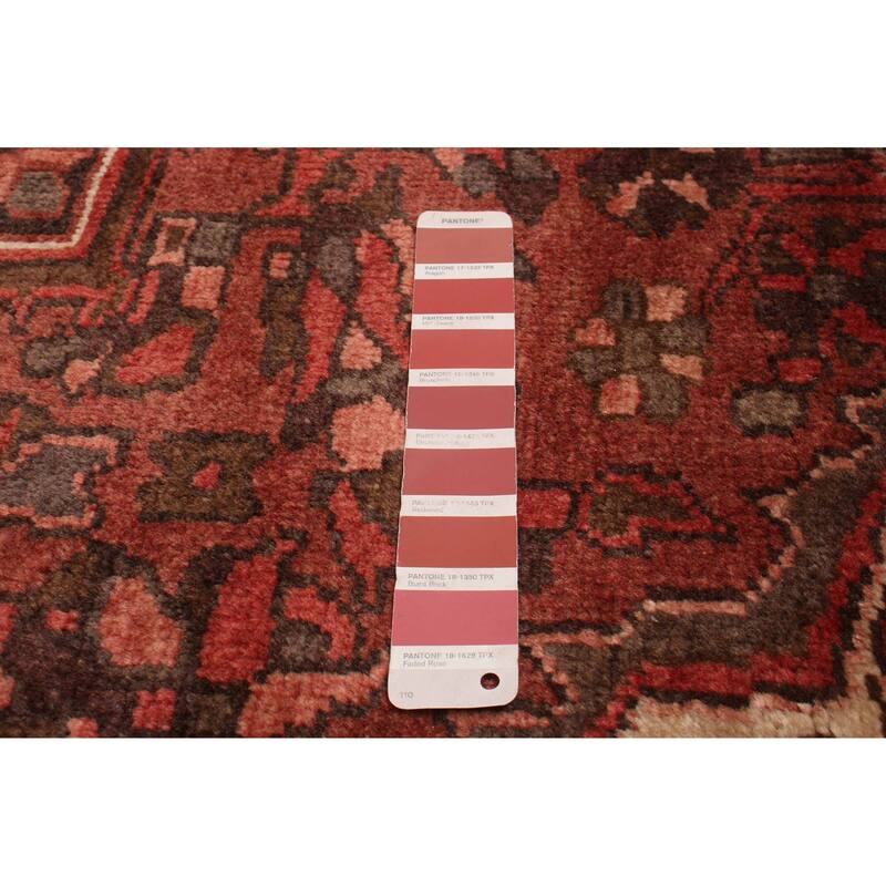 ECARPETGALLERY Hand-knotted Sarabi Red Wool Rug - 8'0 x 12'0