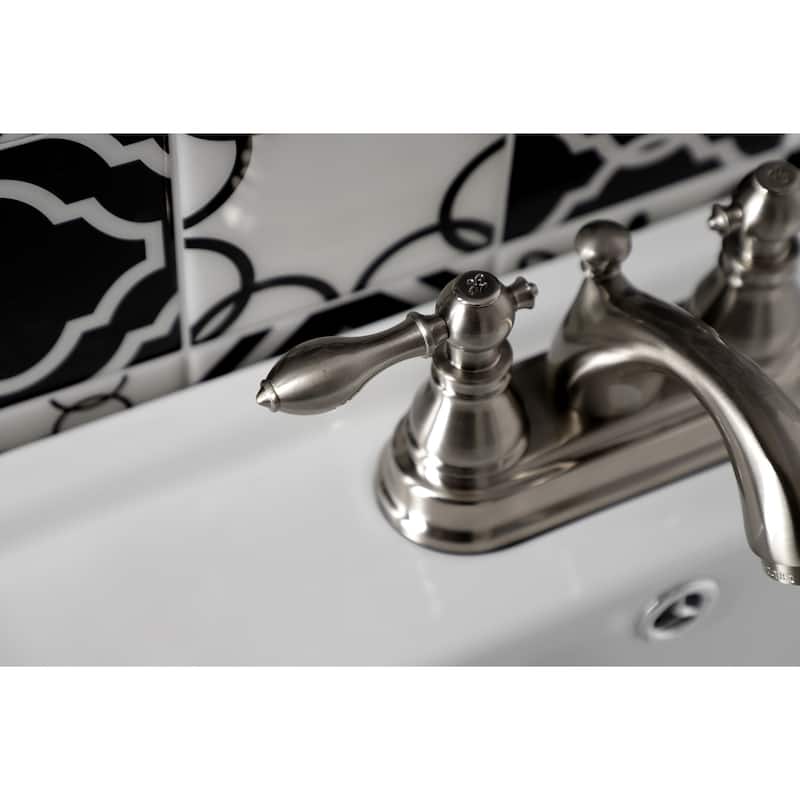 Kingston Brass American Classic 4 in. Centerset Bathroom Faucet