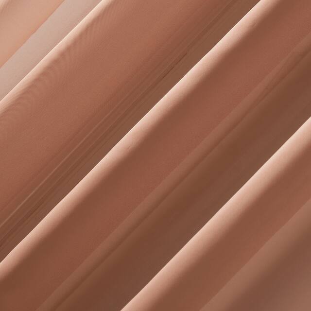 No. 918 Emily Voile Sheer Grommet Curtain Panel- Single Panel