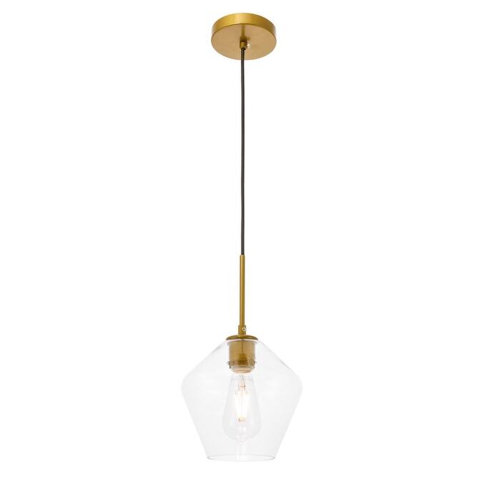 Gerald 1-Light Glass Pendant