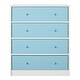 preview thumbnail 9 of 14, Ameriwood Home Mya Park Tall Dresser with 4 Fabric Bins