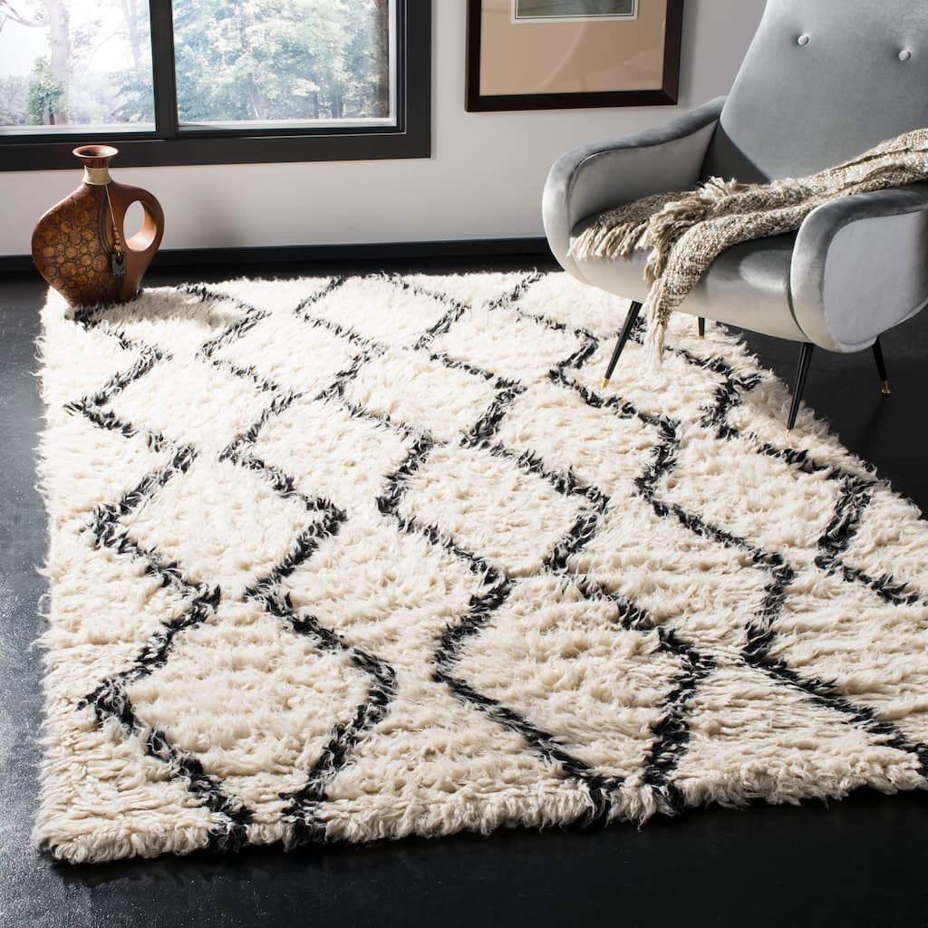 SAFAVIEH Hand-knotted Kenya Hilary Moroccan Tribal Wool Rug
