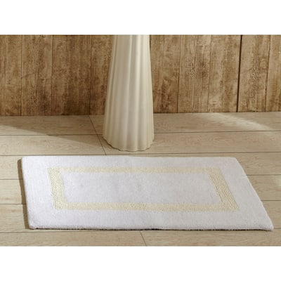 Better Trends Hotel Collection Reversible Double Sided Bath Mat Rug