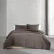 preview thumbnail 1 of 25, Calvin Klein Melange Cotton Flannel Solid Comforter Set
