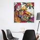 preview thumbnail 6 of 5, iCanvas "Jazz It Up I" by Eric Waugh Canvas Print 37x37x1.5