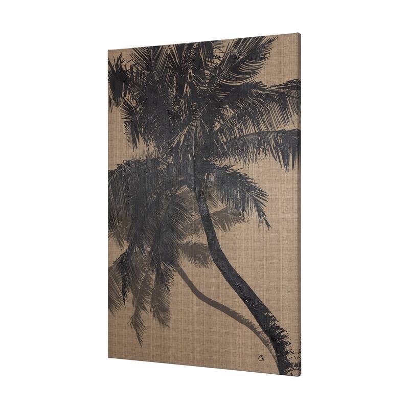 Palm Shadow I (40 x 60) Canvas Art Print