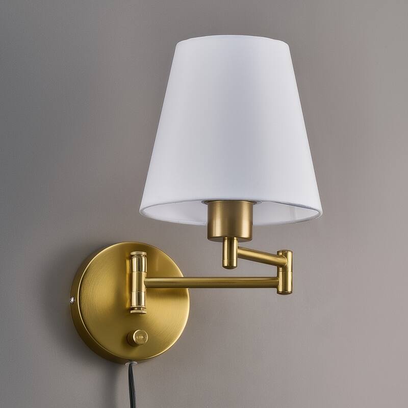 CO-Z Plug-in Swing Arm Wall Mount Sconce