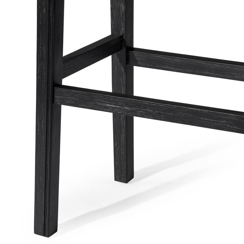 Maven Lane Adrien Saddle Kitchen Dining Stool