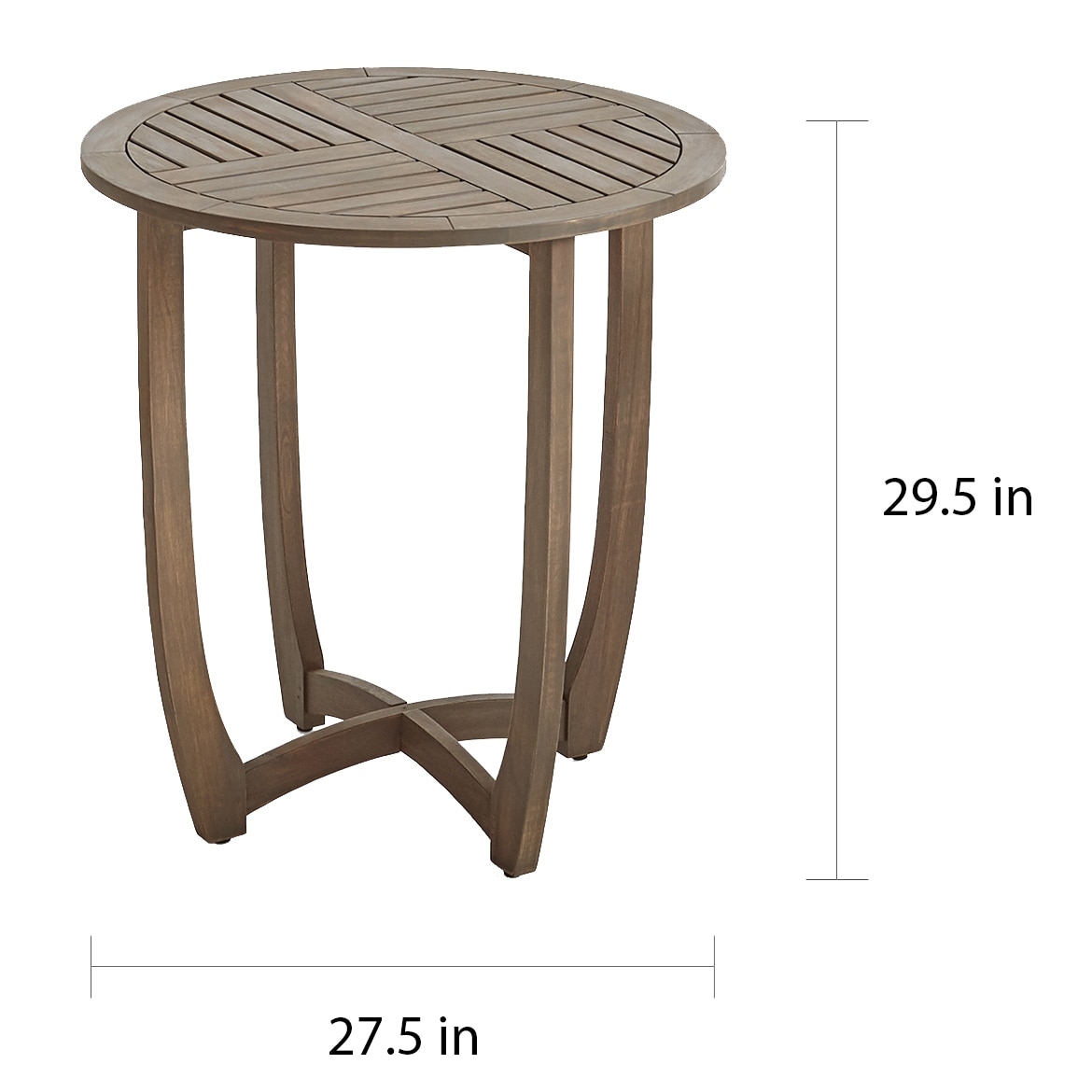 Coronado Outdoor 3 piece Wood Bistro Set by Christopher Knight Home N A