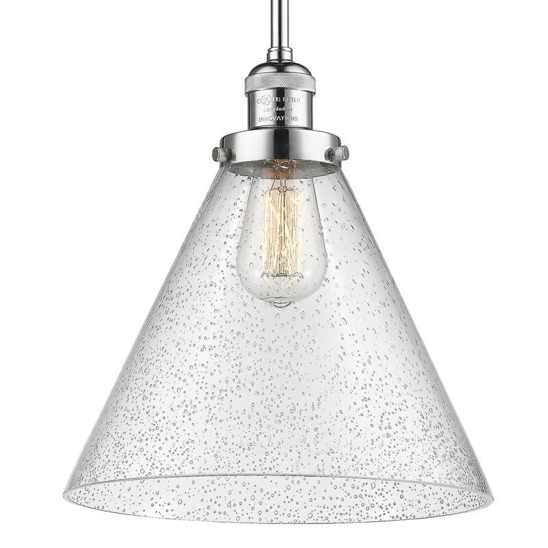 Innovations Lighting Large Cone Single Light 8" Wide Mini Pendant with