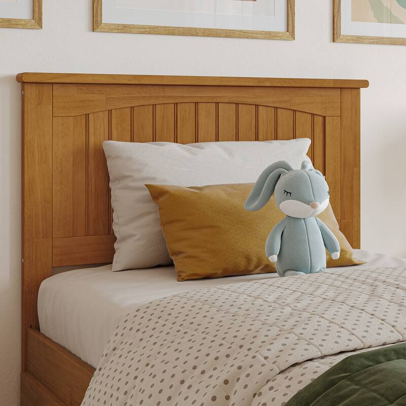 AFI Nantucket Platform Bed with Matching Footboard & Storage Drawers