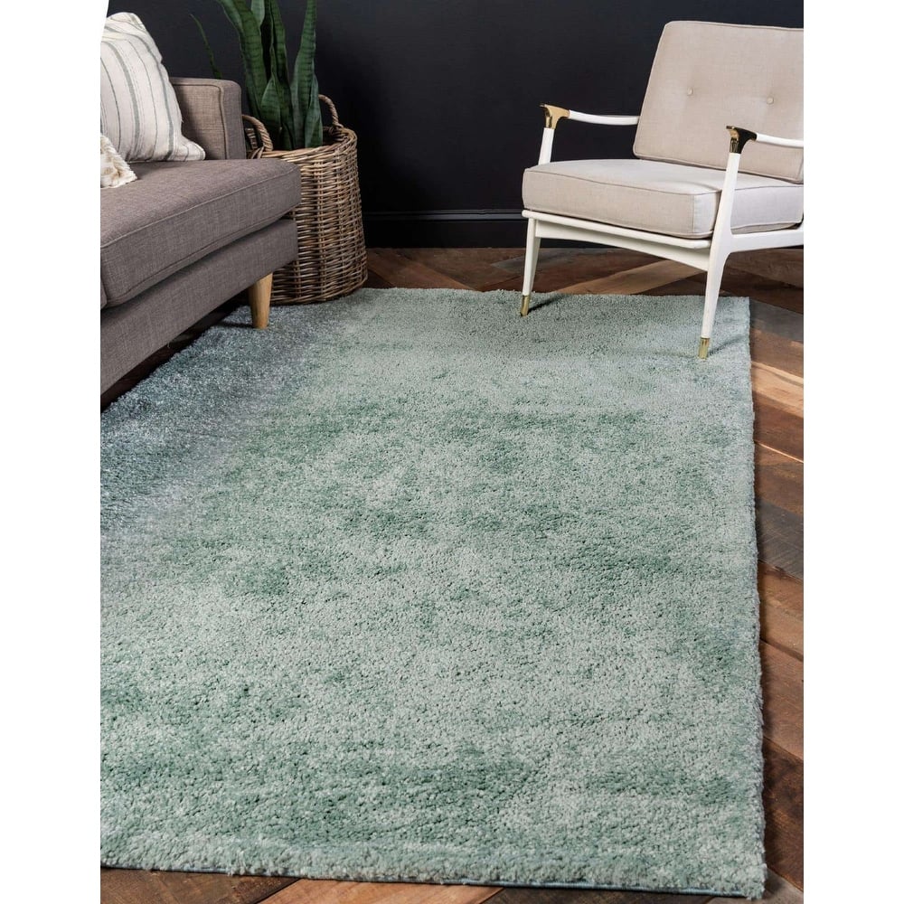 Solid/Striped Zoit Collection Area Rug