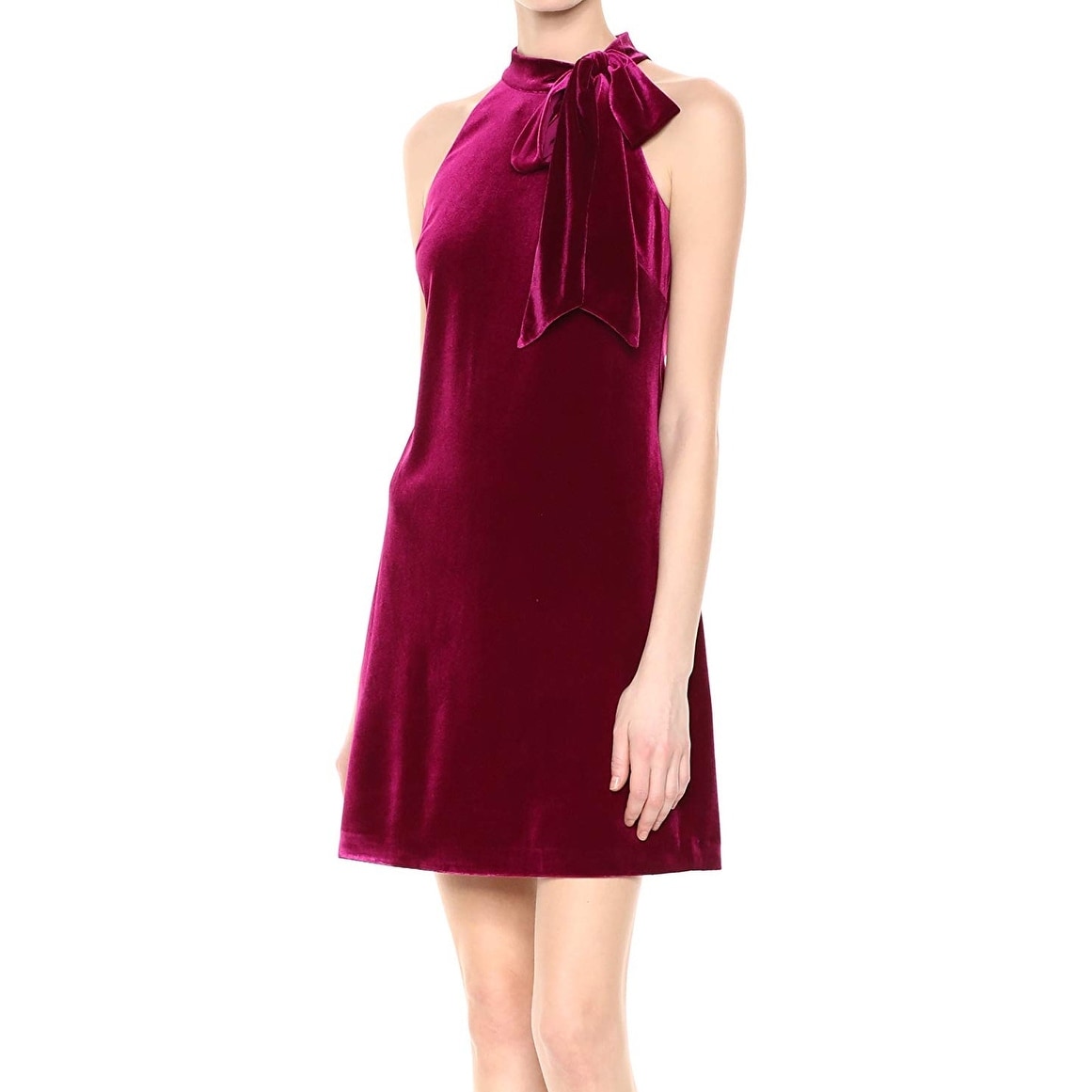vince camuto tie neck dress