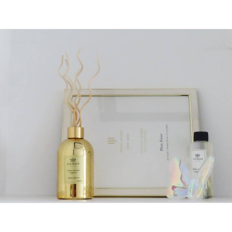 White Flower Scent Clear Reed Diffuser