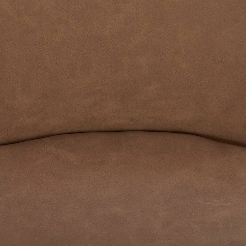 Spruce & Spring Noah Modern Upholstered Counter Height Swivel Barstool Single