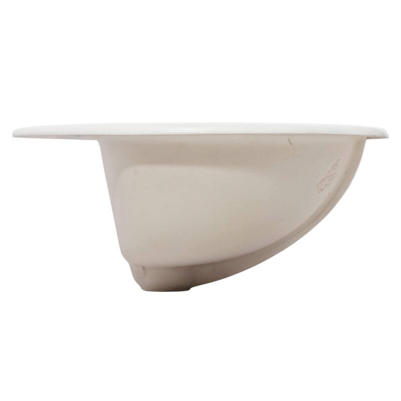 Fine Fixtures Ceramic 20.5-inch Drop-in Self Rimming Bathroom Sink