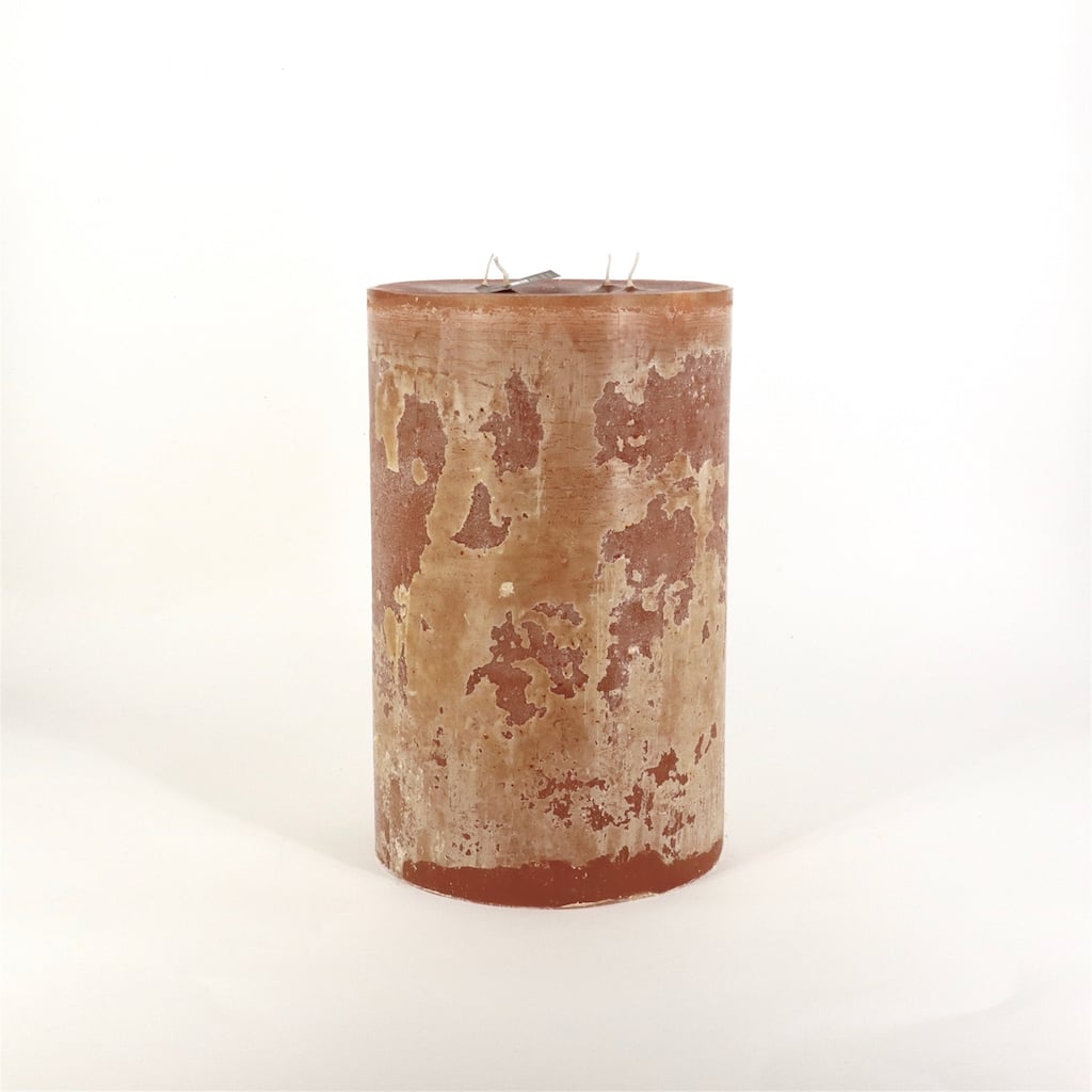 Pillar 4-Wick Super Candle 7.5"x11.8" Cognac- ST - Cognac