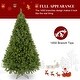 preview thumbnail 8 of 13, 7.5FT Yellow-Green Christmas Tree with 1450 Branch - 7.5 Foot