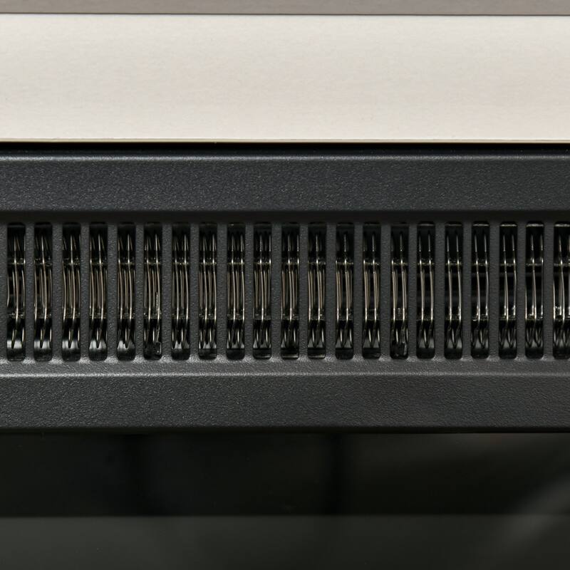 32" W x 30" H White Electric Fireplace Mantel TV Stand, Media Console Center Cabinet with Remote