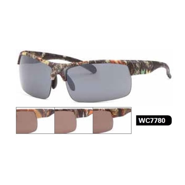 West Coast Unisex-Adult Camo Sunglasses