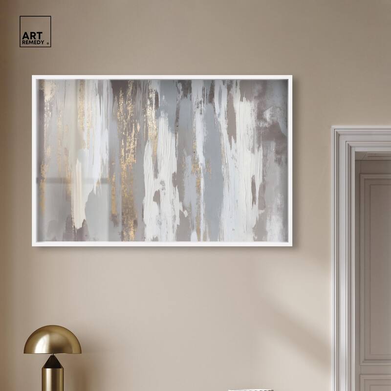 Flooding Gold II Shadowbox by Art Remedy