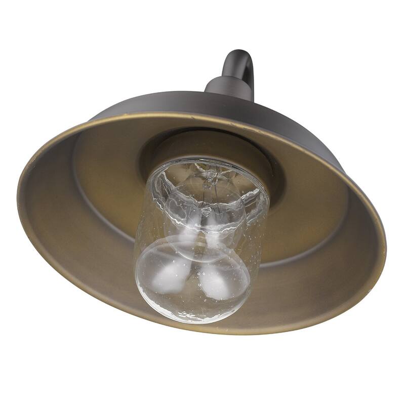 Decorative Shallow Plate Shape Wall Light for Small Spaces and Rooms - 12” x 10.25” x 10.50”
