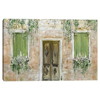 Bienvenue Light by Studio Arts Canvas Art Print