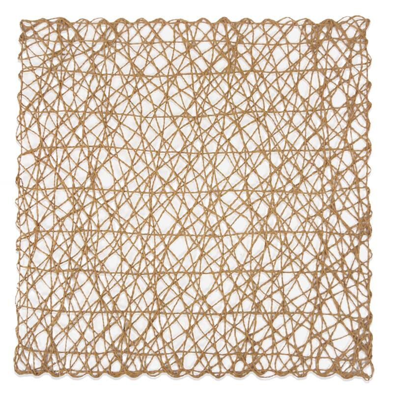 Design Imports Woven Paper Kitchen Placemat Set (Set of 6)