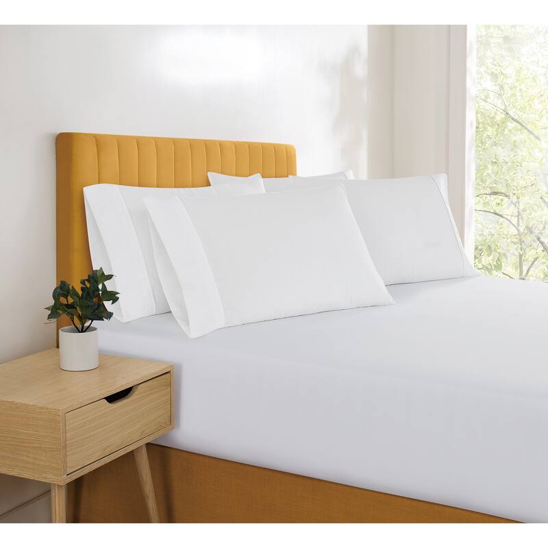 Simmons Essential Solid Sheet Set and Pillowcase