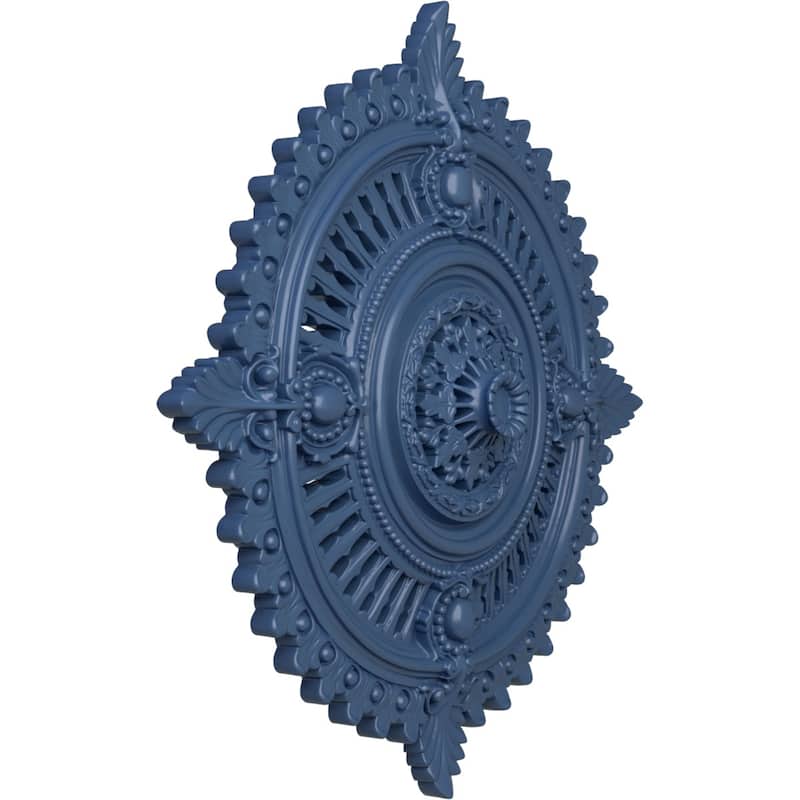 29 1/8"OD x 1 1/4"ID x 4"P Haylynn Ceiling Medallion
