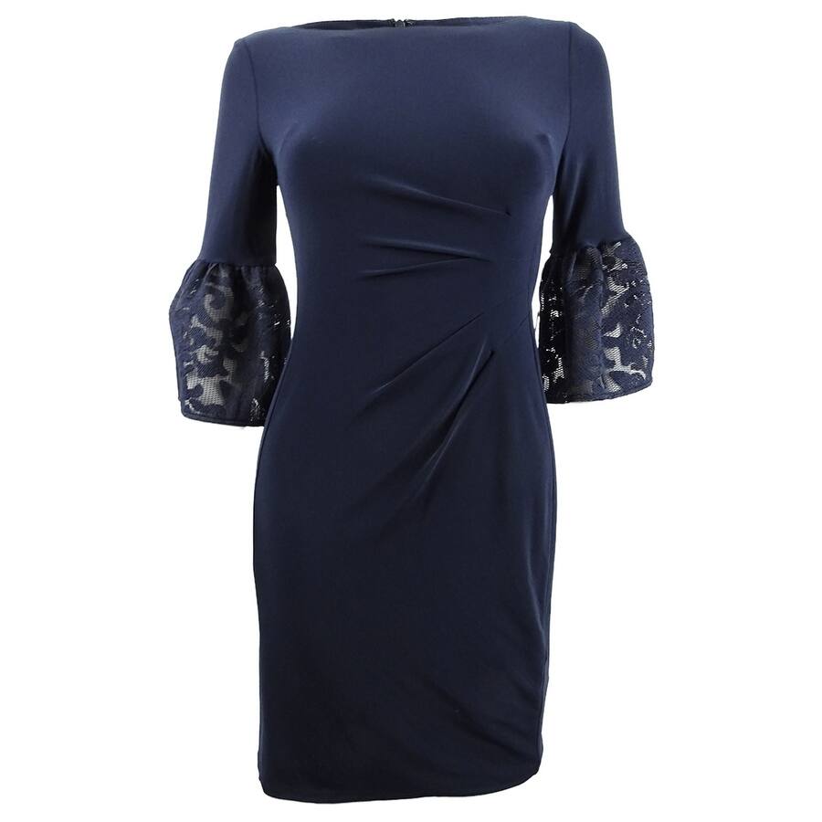 Lauren by Ralph Lauren Women's Taffeta-Jersey Dress - Overstock - 41455111 Lauren by Ralph Lauren Women's Taffeta-Jersey Dress - Overstock - 41455111