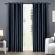 preview thumbnail 1 of 43, ATI Home Chatra Faux Silk Grommet Top Curtain Panel Pair