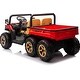preview thumbnail 14 of 38, 24V Ride On Toys for Kids, 2 Seater Ride On Dump Truck, 4WD Electric UTV w/6 Wheels