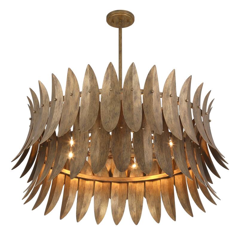 Savoy House 7-9056-8 Sanctuary 8 Light 35" Wide Abstract Chandelier